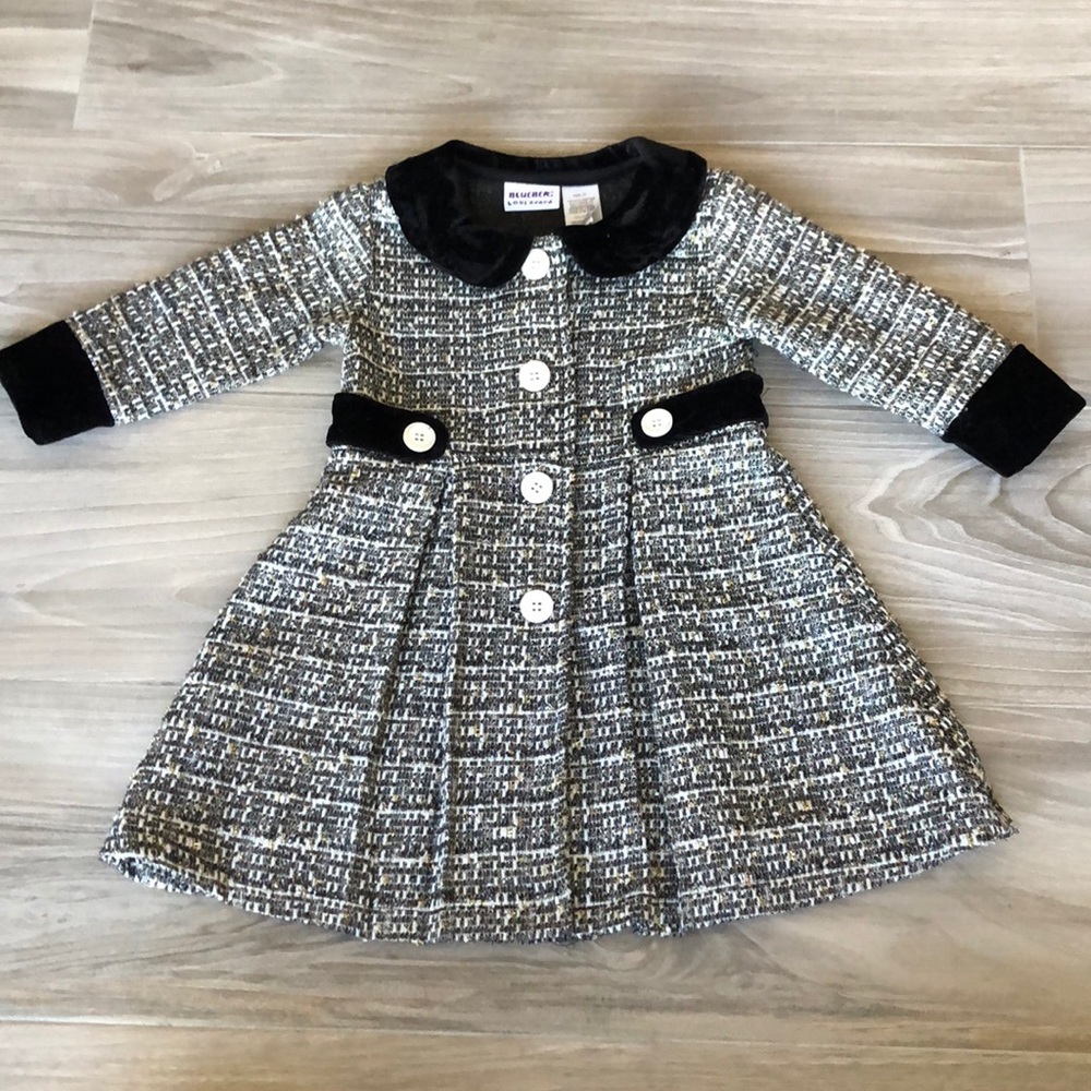 2T Jacket with Black Velour cuffs and collar